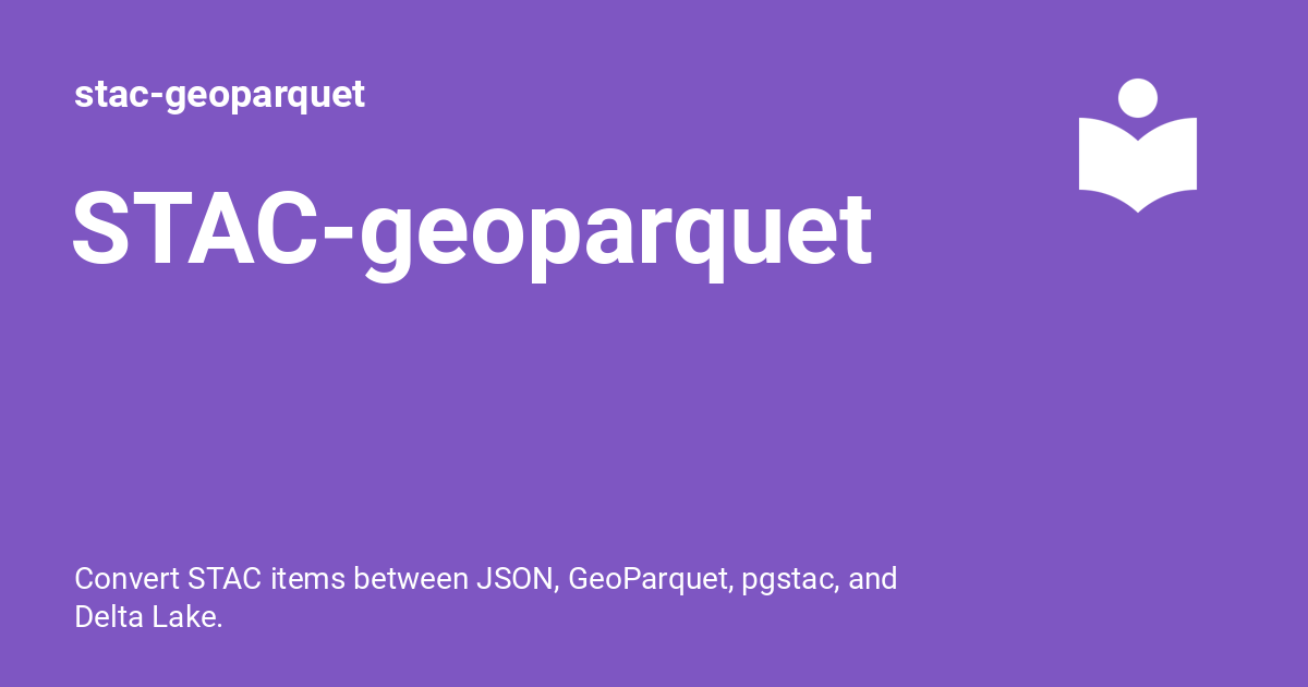 Stac geoparquet